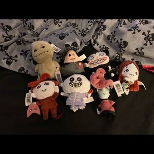 Lot of nightmare before Christmas plushies